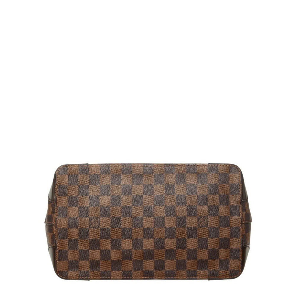 LOUIS VUITTON Brown Damier Leather Tote Bag - Picture 3 of 16